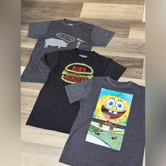 Nickelodeon Other - Nickelodeon Bob's Burgers Tee Luv Kids Graphic T-Shirt  (14-16) boys Sz Small